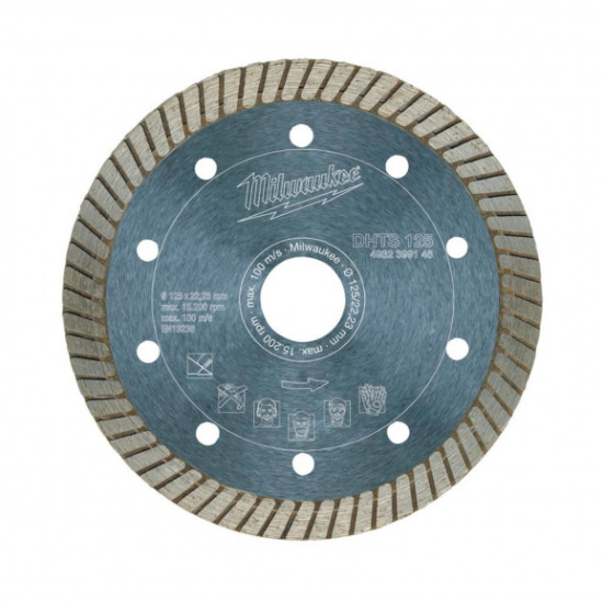 Диск диамантен Milwaukee 4932399146, DHTS, 125×1.2×22.23 mm