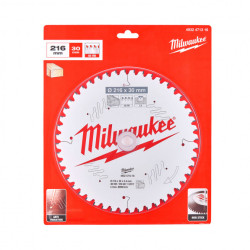 Диск с твърдосплавни пластини Milwaukee 4932471316, 216x30x2.4×48 ATBN