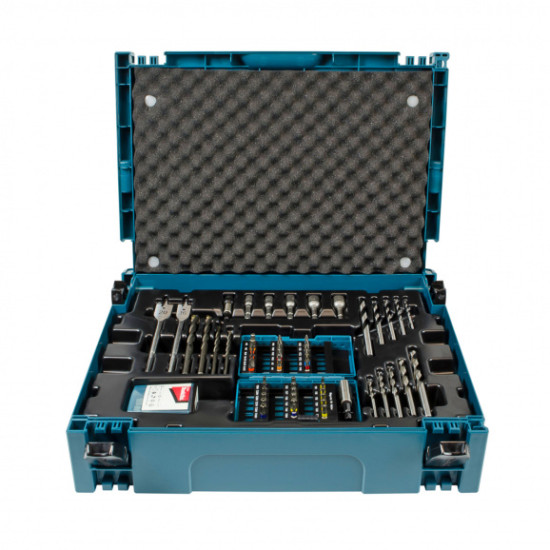 Комплект свредла и битове Makita B-49638, 69 броя