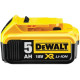 Акумулаторна батерия DeWALT DCB184 , 18 V, 5 Ah XR Li-Ion