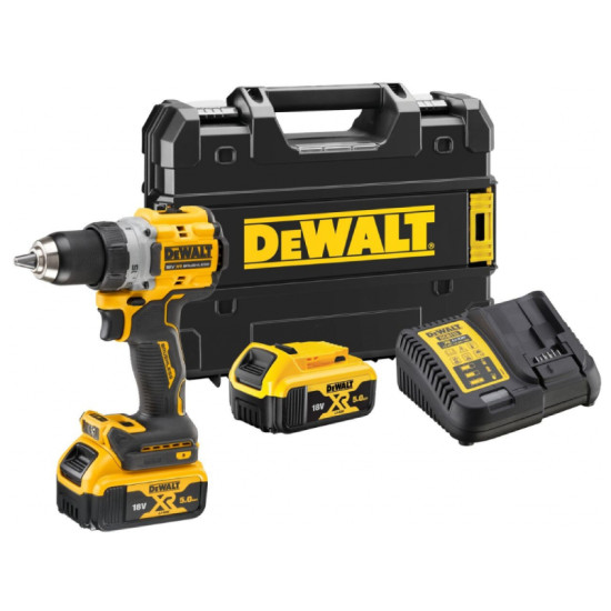 Винтоверт акумулаторен DeWALT DCD800P2T , 18 V, 90 Nm