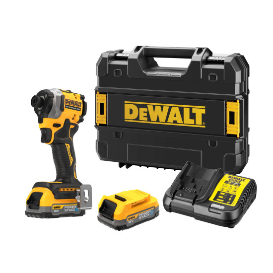 Винтоверт ударен акумулаторен DeWALT Atomic DCF850E2T , 18 V, 205 Nm