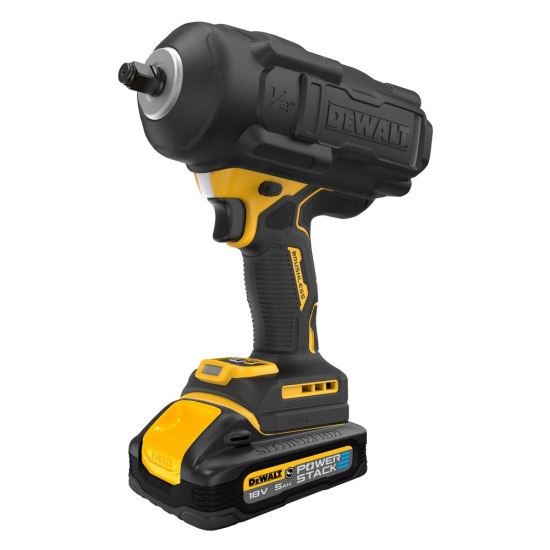 Акумулаторен ударен гайковерт DeWALT DCF961H2G, 18 V, 1/2″, 1626/2372 Nm