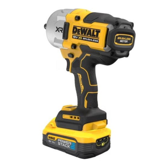 Акумулаторен ударен гайковерт DeWALT DCF961H2T, 18 V, 2372 Nm