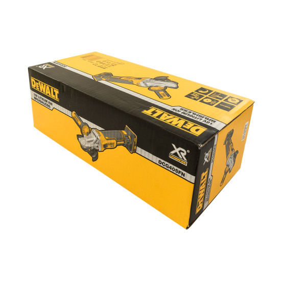 Акумулаторен ъглошлайф DeWALT DCG405FN , 18V, Ø 125, 9000 min¹