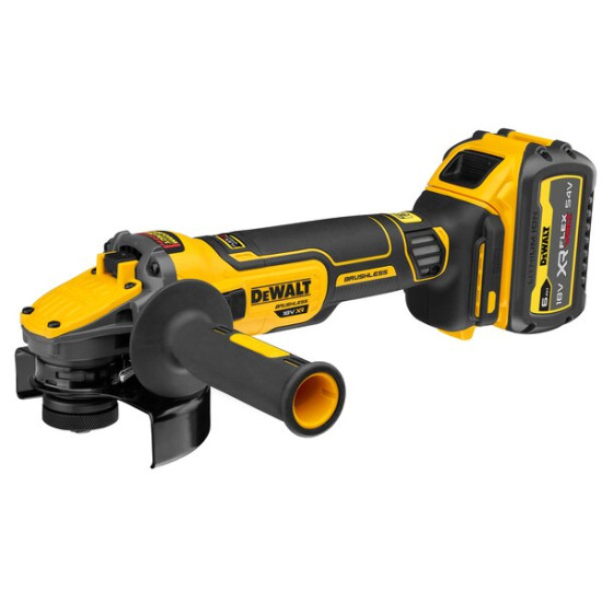 Акумулаторен ъглошлайф DeWALT DCG409T1 , 54V, Ø 125, 9000 min¹