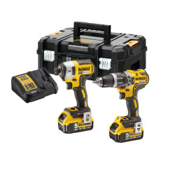 Комплект акумулаторни ударни винтоверти DeWALT DCK266P2T