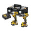 Комплект акумулаторни ударни винтоверти DeWALT DCK266P2T