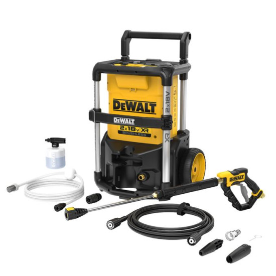 Акумулаторна водоструйка DEWALT DCMPW1600N , 2×18 V