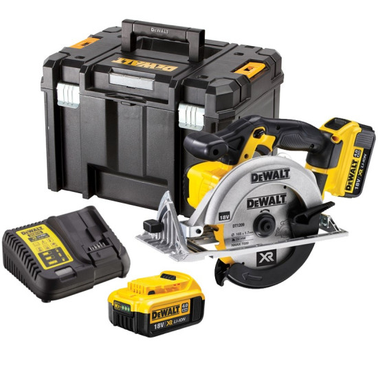 Циркуляр акумулаторен DeWALT DCS391M2 , 18V, Ø 165 mm, 3700 minˉ¹