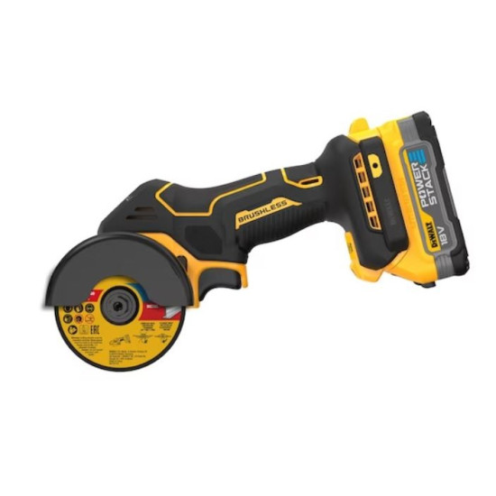 Ъглошлайф акумулаторен DEWALT DCS438E2T