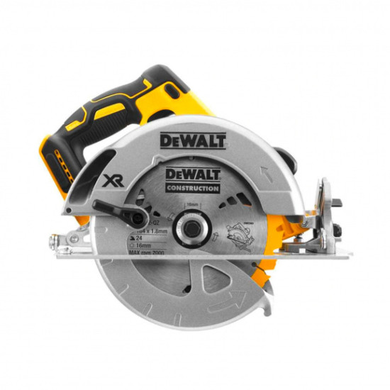 Акумулаторен циркулярен трион DEWALT DCS570NT, 18 V