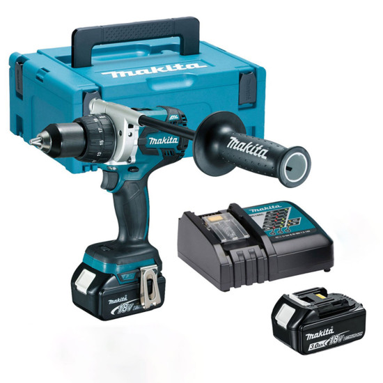 Винтоверт акумулаторен Makita DDF481RFE , 18V, 115 Nm