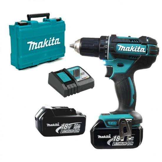 Винтоверт акумулаторен Makita DDF482RFE , 18 V, 62 Nm