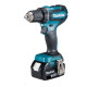 Винтоверт акумулаторен Makita DDF485RFJ , 18 V, 50 Nm