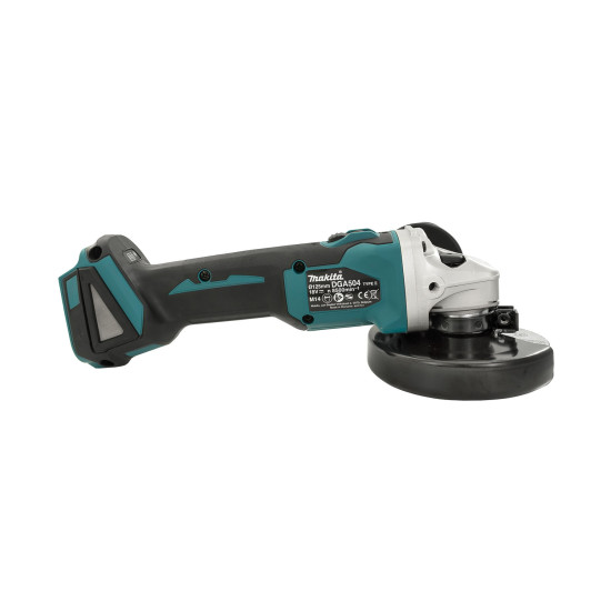 Акумулаторен ъглошлайф Makita DGA504Z , 18V, Ø 125, 8500 min¹