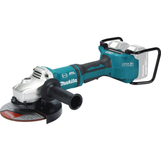 Акумулаторен ъглошлайф Makita DGA701ZU , 18 + 18V, Ø 180, 7800 min¹