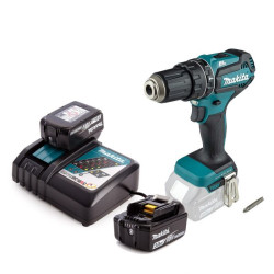 Винтоверт акумулаторен Makita DHP485RFJ , 18 V, 50 Nm