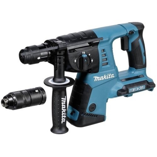 Акумулаторен перфоратор Makita DHR264Z SDS – Plus , 36 V, 18+18 V, 2.5 J