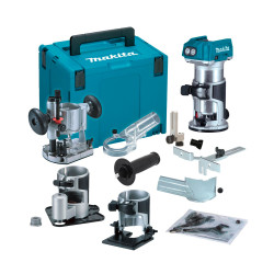 Челна фреза акумулаторна Makita DRT50ZX3 , 18 V Li-Ion