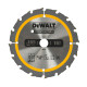 Циркулярен диск за дърво DeWALT DT1948, 165/1.5/20 Z=16