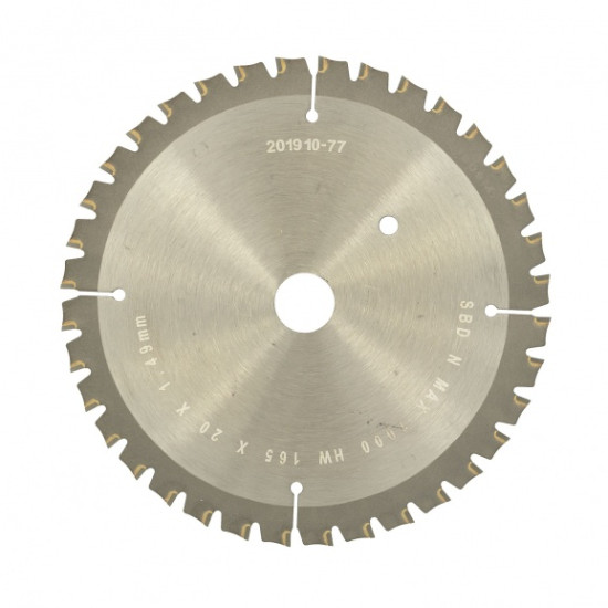 Циркулярен диск за дърво DeWALT DT1950, 165/1.5/20 Z=36