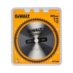 Циркулярен диск за дърво DeWALT DT1960, 305/3.0/30 Z=60