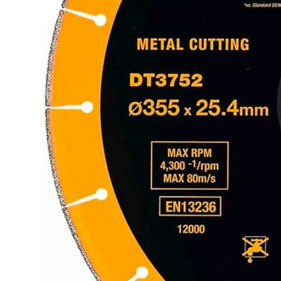 Диамантен диск DeWALT DT3752