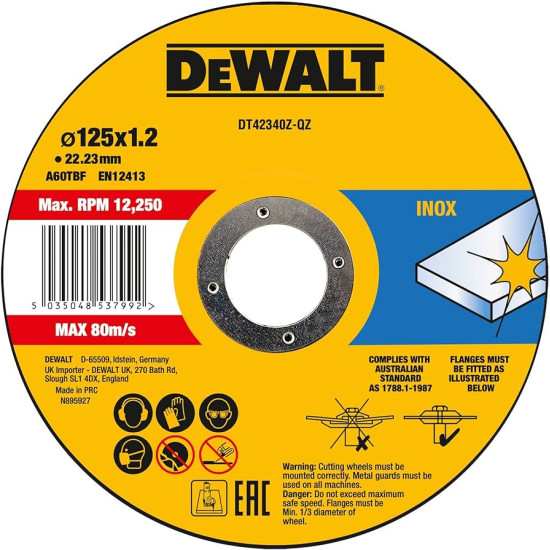 Карбофлексов диск DeWALT DT42340