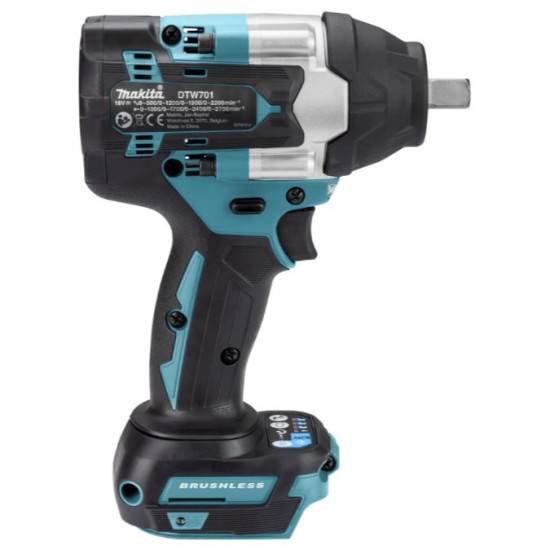 Акумулаторен гайковерт ударен Makita DTW701Z , 18 V, 700 Nm