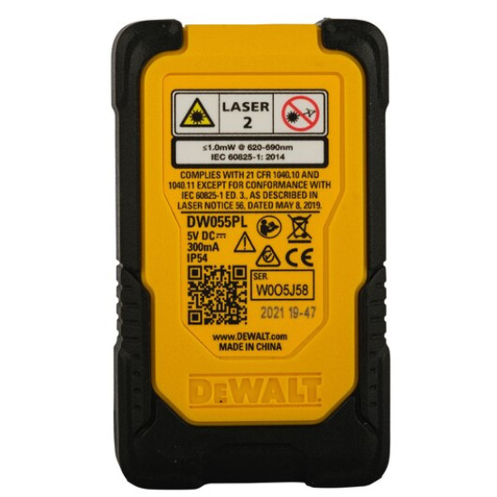 Лазерна ролетка DEWALT DW055PL