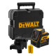 Лазерен нивелир линеен DEWALT DW0811, 2 лъча