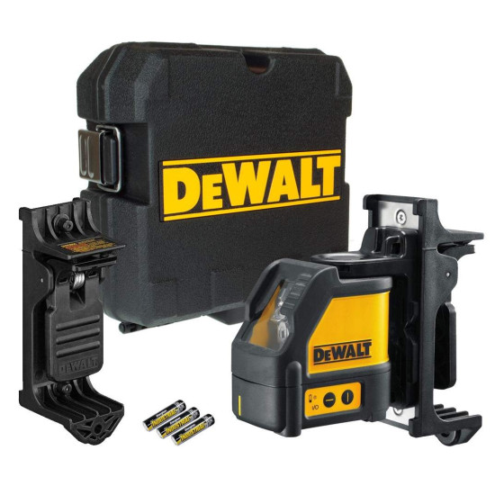 Лазерен нивелир линеен DEWALT DW088K, 2 лъча