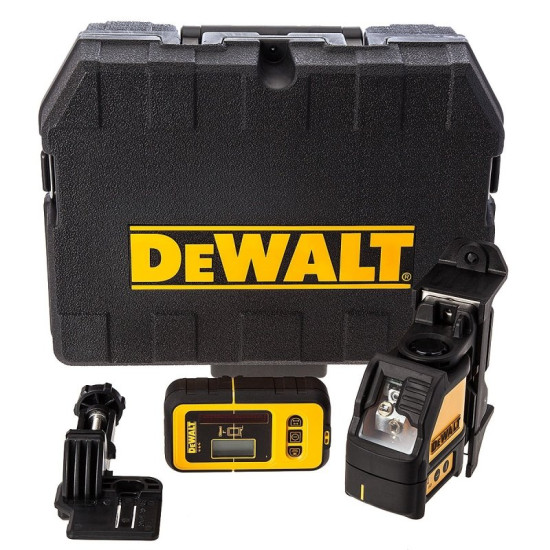 Лазерен нивелир линеен DEWALT DW088KD, 2 лъча