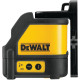 Лазерен нивелир линеен DEWALT DW088KD, 2 лъча