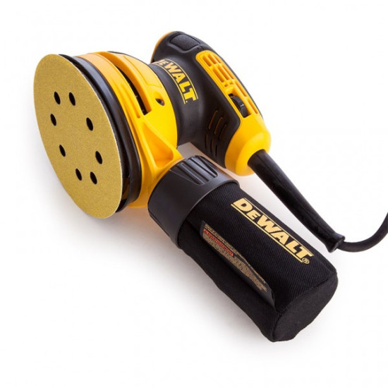 Шлайф ексцентриков DeWALT DWE6423 ,280W, 125мм, 12000 minˉ¹