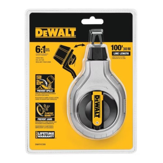 Чертилка зидарска DEWALT DWHT47399-0, 30 m