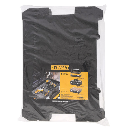 Подложка за куфар TSTAK от пяна DeWALT DWST1-72364 TSTAK, 430х300х70 мм