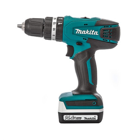 Винтоверт акумулаторен Makita HP347DWE , 14.4 V, 30 Nm