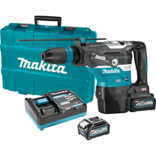 Акумулаторен перфоратор MAKITA XGT HR005GM202 , 40V