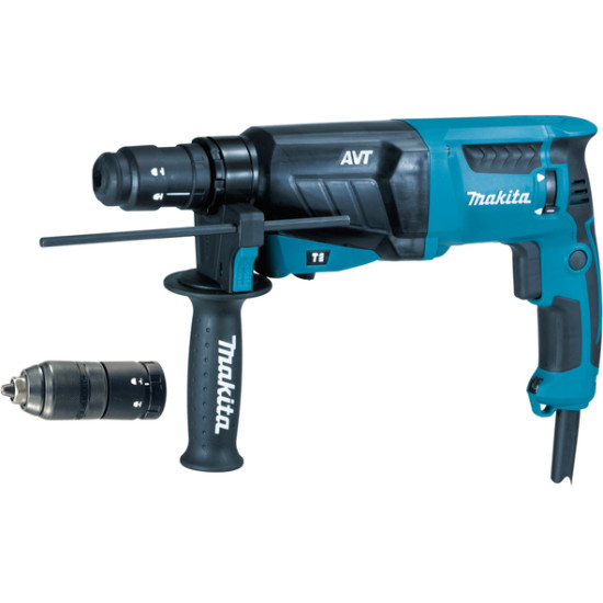 makita HR2631FT SDS Plus Перфоратор, 2.4 J, 800 W