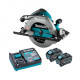 Акумулаторен циркулярен трион Makita HS011GT201, 40 V