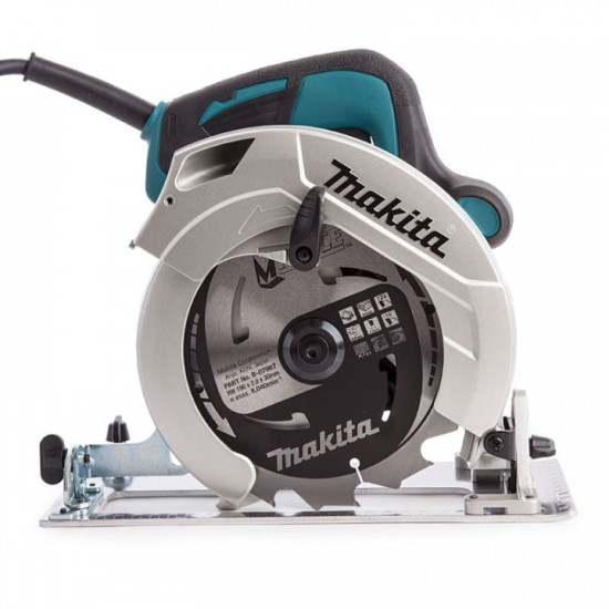 Електрически ръчен циркуляр Makita HS7611K, 1600 W