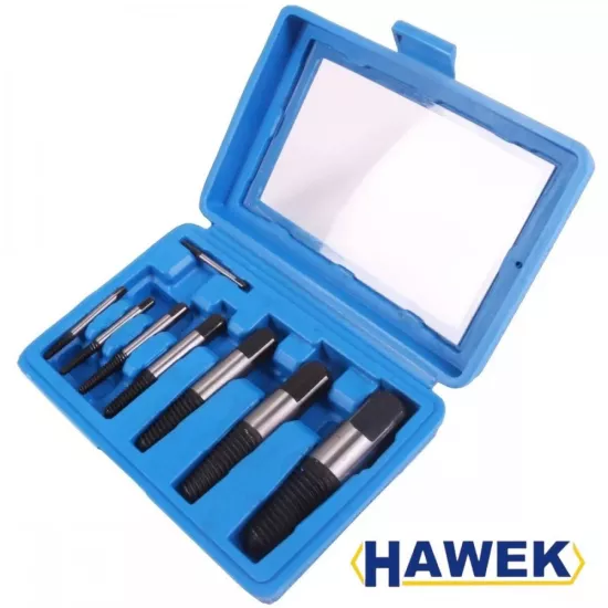 Екстрактори 8 части за болтове и скъсани ВиК части HAWEK, HW-1023