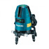 Линеен лазерен нивелир MAKITA SK10GD, 12 V, 10 m