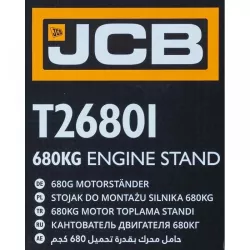 Сгъваема стойка за двигатели, 680 кг, JCB T26801