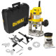 Оберфреза комбинирана Dewalt D26204K , 900W , 6 / 8 мм Ø