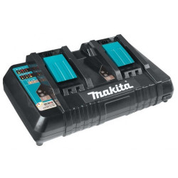 Зарядно устройство за 2 батерии Makita DC18RD батерии 14.4-18 V Li-Ion