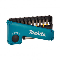 Комплект битове и магнитен държач Makita E-03567, 25 mm, 11 броя