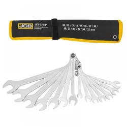 Комплект звездогаечни ключове JCB 14 бр, 10-32 мм, JCB-5141P
